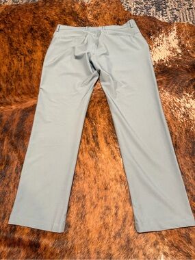 Greg Norman Collection Men’s Performance Golf Pants 34x30 Teal Blue Color